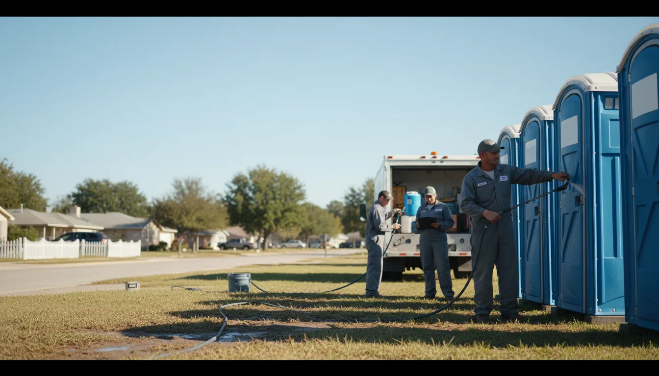Long-Term Portable Toilet Rental in Saint Gabriel, LA near me